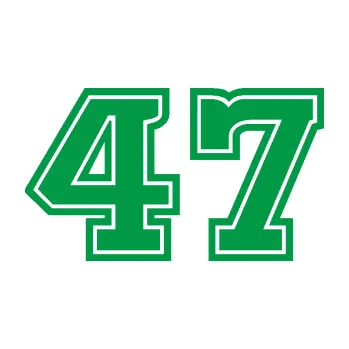 Polep vozidla Startovní číslo 47 typ 5 (12 - zelená) SAMOLEPKA NA AUTO, NÁLEPKA, FÓLIE, POLEP, TUNING, VLASTNÍ TEXT, TISK, AUTOSAMOLEPKY.cz, POLEPY, OBRÁZEK, LOGO, 3D STICKERS