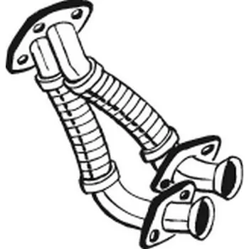 Výfukový systém Výfuková trubka BOSAL 730-089