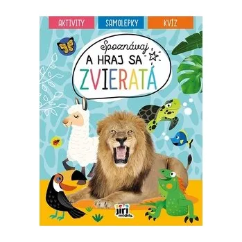 omalovánky Samolepky, Poznávej a hraj si - Zvířata