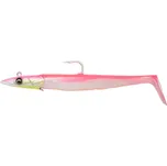 Savage Gear gumová nástraha Sandeel V2 15,5cm 46g Sinking Pink Pearl Silver 2+1