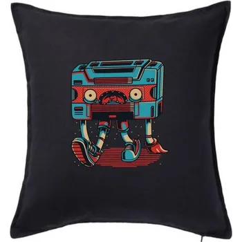 Polštář Vytahaná kazeta - Polštář 50x50 - 50x50 - Pouze potah ( Černá )