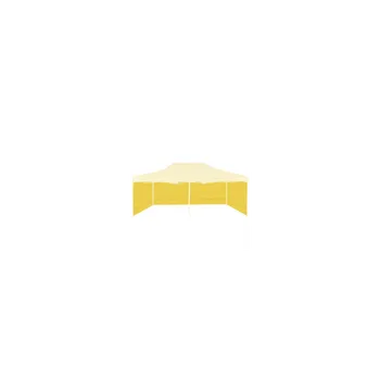 Zahradní stan Aga Bočnice k prodejnímu stánku 3x6m Žlutá