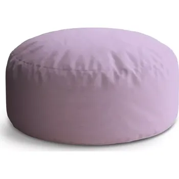 Sedací pytel Kulatý taburet Circle Světle fialová: 38x48 cm - Sablio