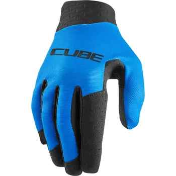 Sportovní chránič Cube rukavice GLOVES PERFORMANCE LONG FINGER blue - XL