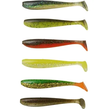 Umělá nástraha DAM gumová nástraha Effzett PF Greedy Shad 10cm Green P. Chartreuse