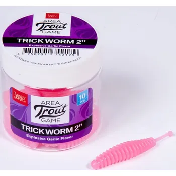 Lucky John Trick Worm 2" 10ks - barva F05