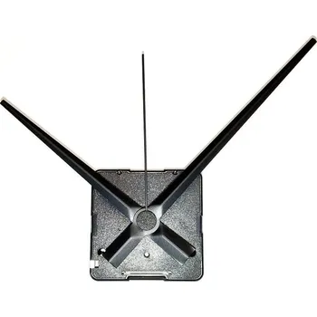 Hodinový strojek Hodinový strojek s ručičkami – 92/120 mm Druh: Černé ručičky