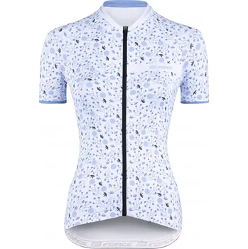cyklistický dres FORCE dres F MAY LADY limit. ed. kr. rukáv, bílý Velikost: M + Výměna dárku do konce ledna 2026