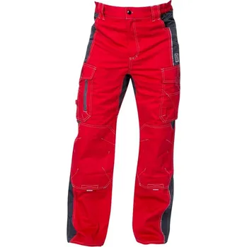 Pánské kalhoty Kalhoty do pasu Ardon VISION prodloužené červená/šedá 3XL
