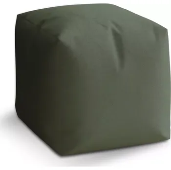 Taburet Taburet Kostka Vojenská zelená 2: 40x40x40 cm - Sablio