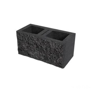 plotová tvarovka DITON Tvárnice plotová s FAZETOU PT B oboustranná Černá