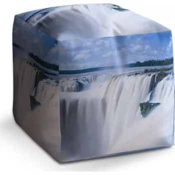 Taburet Taburet Kostka Vodopád 3: 40x40x40 cm - Sablio