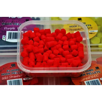 LK Baits Fluoro Hook Pellets Wild Strawberry 150ml, 8mm