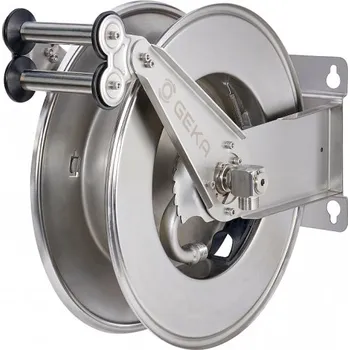 Zahradní hadice Karasto Armaturenfabrik Oehler GmbH Automatický naviják hadic GEKA plus EA15 z nerezové oceli 42.9040.9