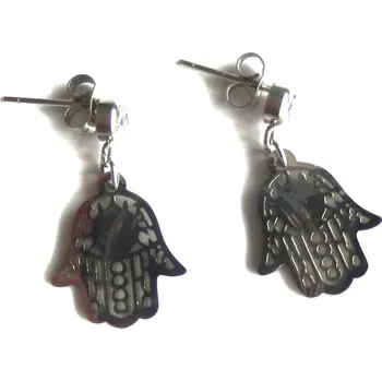 Souprava šperků Ocelové náušnice HAMSA