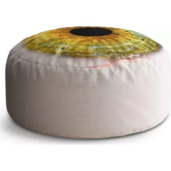 Sedací pytel Kulatý taburet Circle Oko: 38x48 cm - Sablio