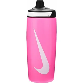 Láhev Nike Refuel Squeeze 18oz Pink/White One Size