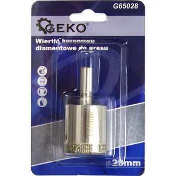 Vrták Korunkový vrták diamantový na dlaždice 28mm, Geko G65028