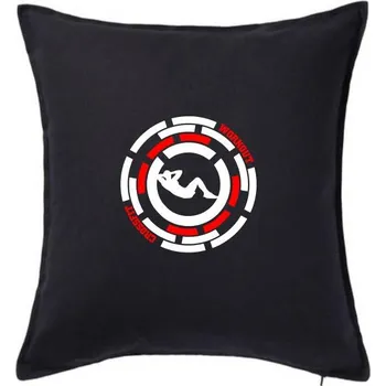 Polštář Crossfit Workout - Polštář 50x50 - 50x50 - Pouze potah ( Černá )