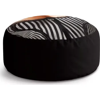 Sedací pytel Kulatý taburet Circle Korzet: 38x48 cm - Sablio