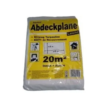 Krycí plachta Folie zakrývací 4x5m 25 mikro