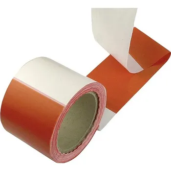 Nářadí pro automobil CONNEX PE fóliová páska 80 mm × 250 m, červená/bíla