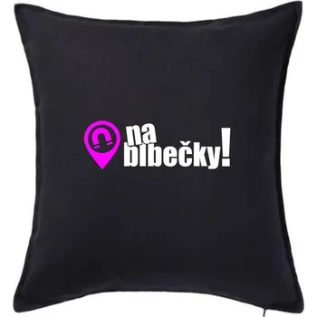 Polštář Jsem magnet na blbečky - Polštář 50x50 - 50x50 - Pouze potah ( Černá )