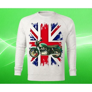 Pánská mikina mikina s motorkou Triumph Bonneville T100