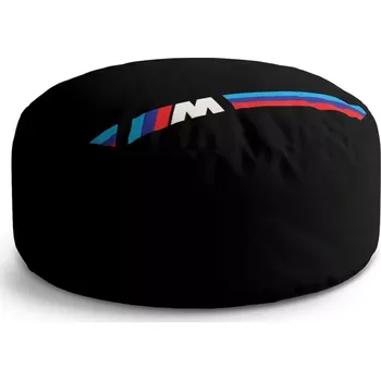 Sedací pytel Kulatý taburet Circle MPERFORMANCE pruh: 38x48 cm - Sablio