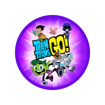 Jedlá dekorace na dort TEEN TITANS, VARIANTA Jedlý papír 1184