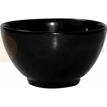 Porcelánová miska 550 ml, černá | CHURCHILL, Bit On The Side