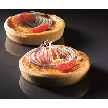 Kuchyňská sůl Forma s mikroperforací na zákusky a dezerty - 600x400 mm, 12 ks x 90/100x20 mm, 140 ml - FF11 | PAVONI, Formasil