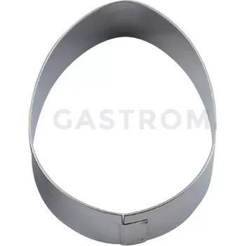 Výroba svíčky Sada nerezových vykrajovátek na sušenky ve tvaru vajíčka - 7 ks - CUT18L7 | MARTELLATO, Kit Cutters