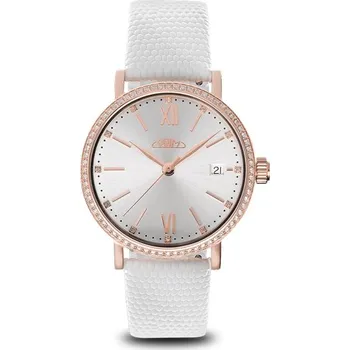 Hodinky Dámské hodinky PRIM Lady Elegant Gold Diamond 2023 - D automat W92P.13193.D + Dárek zdarma