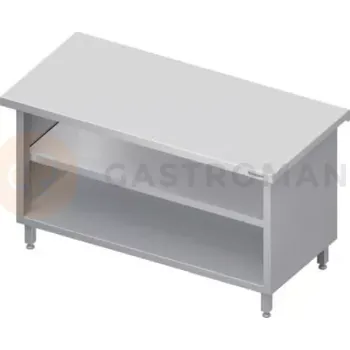 Kuchyňská linka Centrální stůl se dvěma policemi, vrchní deska ze žuly, 1500x735x880 mm | STALGAST, ST 234