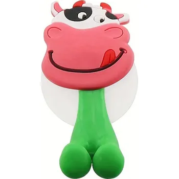 Zubní kartáček Držák na zubní kartáček - kravička, 1 ks