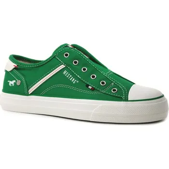 Dámské tenisky MUSTANG 1272-402-7 green, dámské plátěnky vel.36