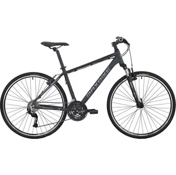 Maxbike Pánské crossové kolo Maxbike Aras 28" - Černá Matná + Šedá - 18"