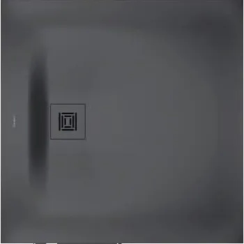 Sprchová vanička Duravit Sustano - Sprchová vanička, 90x90 cm, DuraSolid, matná tmavě šedá 720271650000000