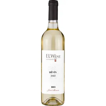 Víno Děvín BIO 2022, zemské víno, ELWINE Velké Bílovice, polosuché