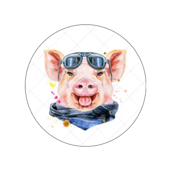 Jedlá dekorace na dort ČUNÍK, VARIANTA Jedlý papír 549