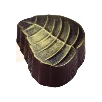 Čokoládová tyčinka Polykarbonátová forma na pralinky - list, 28 ks x 14 g, 37x31x16 mm - MA1046 | MARTELLATO, Classic