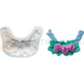 Kuchyňská sůl Forma na cukrovou hmotu SLK 067 - růže, 60x92 mm | SILIKOMART, Sugarflex Rose