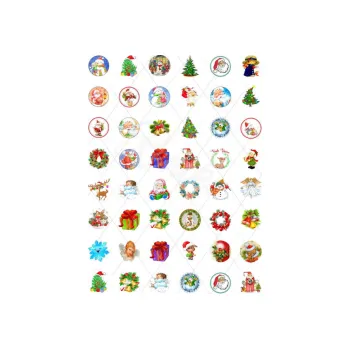 Jedlá dekorace na dort MIX 4 s13