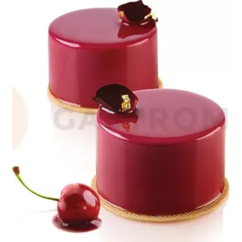 Kuchyňská sůl Silikonová forma 600x400 mm SQ080 Cylinders, 24x 200 ml, 76x45 mm | SILIKOMART, 60x40 Sessanta Quaranta