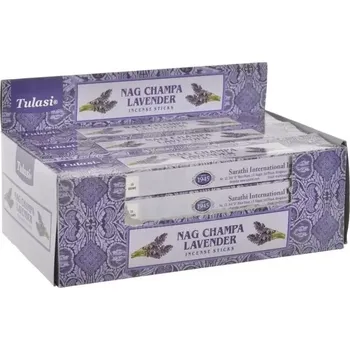 Čajovna Vonné tyčinky Tulasi Nag Champa - Lavender