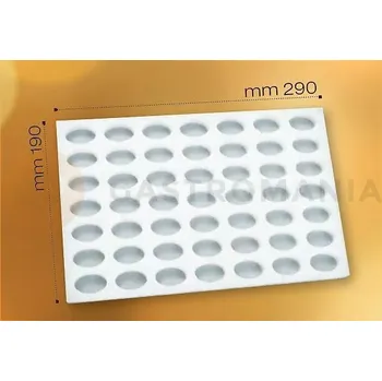 Kuchyňská sůl Silikonová forma na pralinky - 290x190 mm, 49 ks x 32x21x14 mm - LS04 | PAVONI, Chocoflex