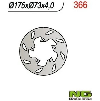 Brzda pro motocykl Zadní brzdový kotouč NG Piaggio 50 NRG EXTREME MC 2 1996 - 1998