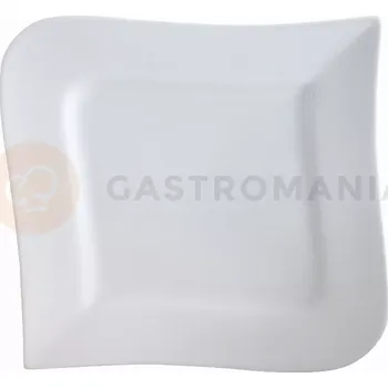 Talíř Porcelánový mělký talíř 21 x 21 cm | AMBITION, Fala