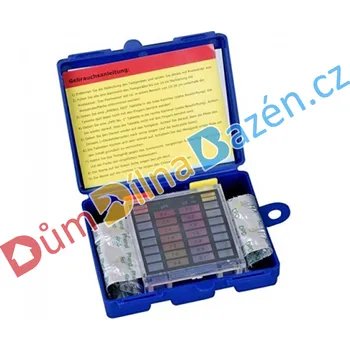 Mini tester chlóru a pH vody v bazénu